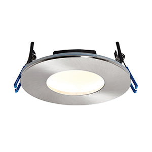 Saxby Orbital Plus Recessed Downlight, Satin, Warm White (69881)