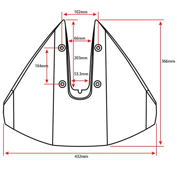 SE Sport High Performance Hydrofoil 300 - Bolt-On - 40-350HP