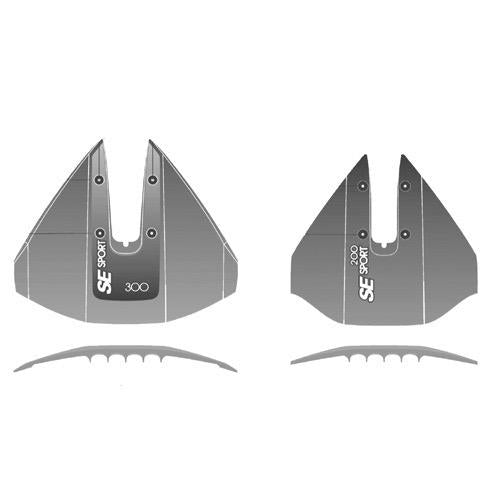 SE Sport High Performance Turbo Hydrofoil - SE200 - Grey