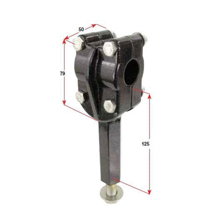 SeaStar Clamp Block - Inboard Heavy Duty Long Post