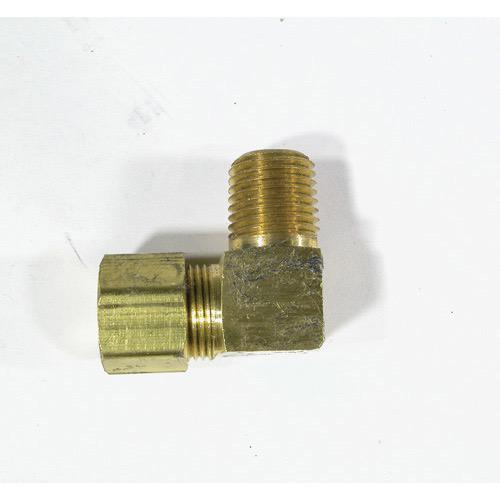 SeaStar Elbow Fitting - Brass - 1/4" NPT to 3/8" tube thread