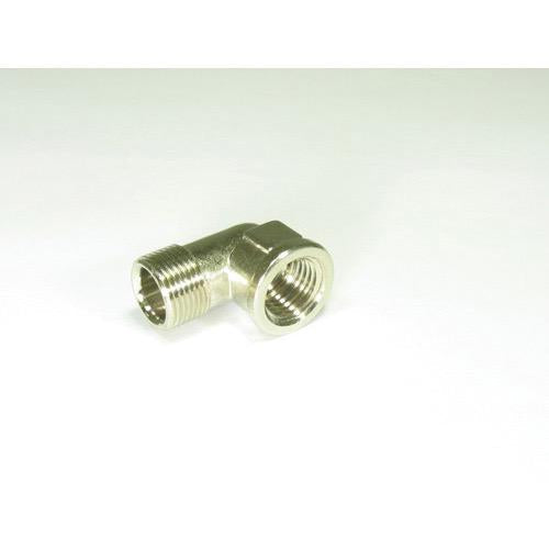 SeaStar Elbow Fitting - Chromed Brass - 1/4" NPT Female - 3/8" Tube - Bosuns Boat
