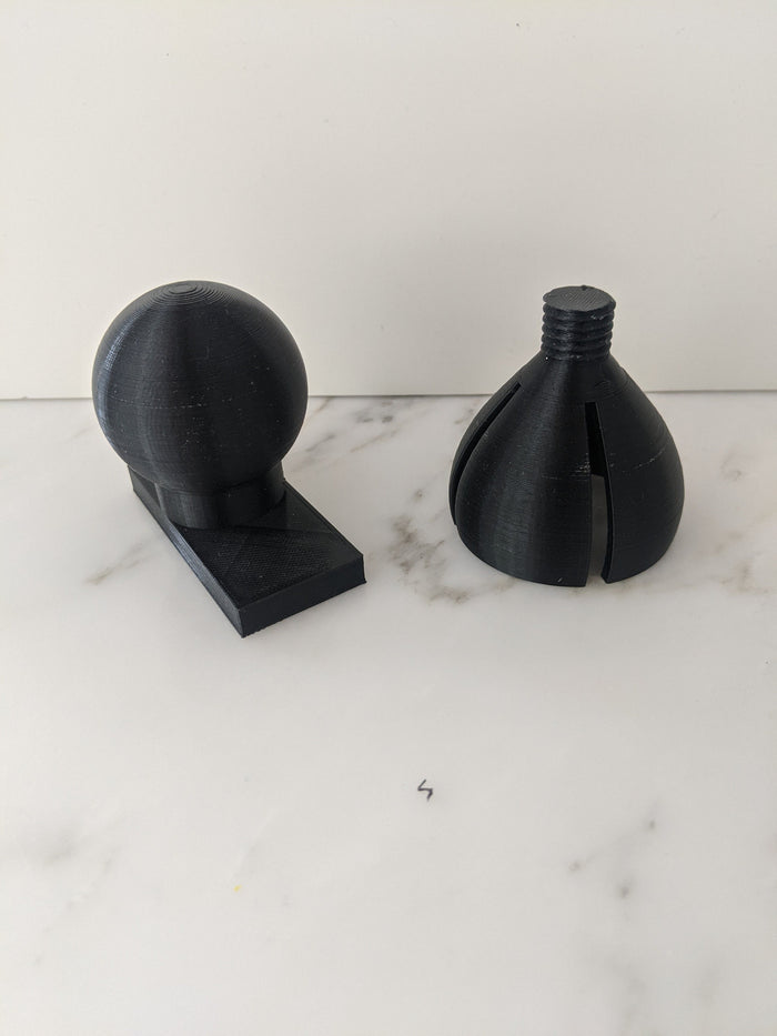 Skull Tow Ball Ornament – 3D Printed Trailer Hitch Accessory