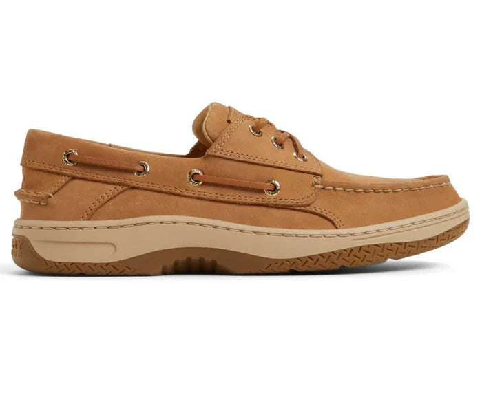 Sperry Men's Gold Cup Billfish-3-Eye Leather Standard Fit Nubuck Tan