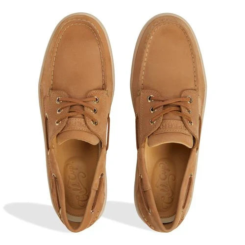 Sperry Men's Gold Cup Billfish-3-Eye Leather Standard Fit Nubuck Tan