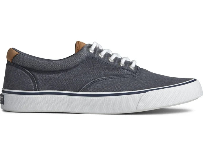 Sperry Men's Striper II CVO Salt Washed Canvas Navy - Bosuns Boat