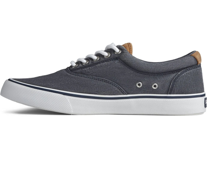 Sperry Men's Striper II CVO Salt Washed Canvas Navy - Bosuns Boat