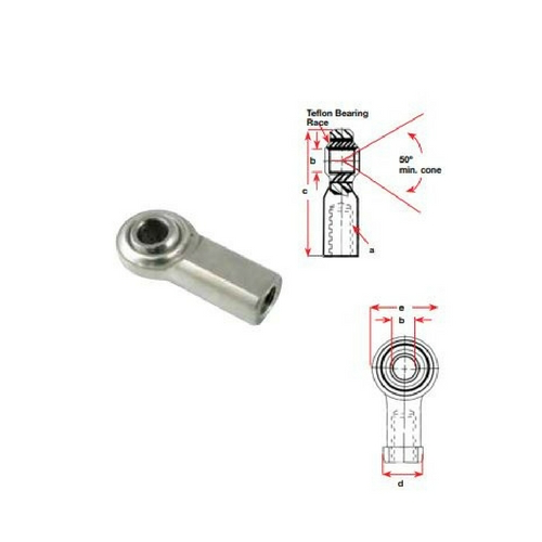 Stainless Steel Spherical Rod End - Bosuns Boat