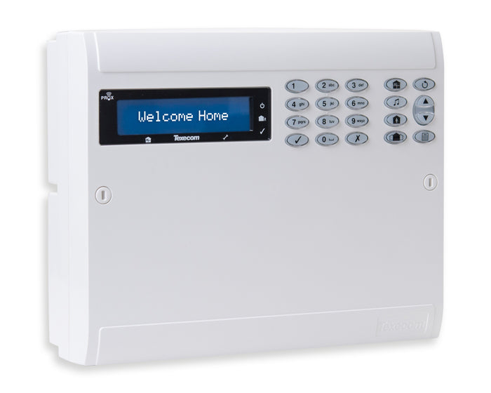 Texecom GEX-0001 Premier Elite 64-W Expandable Wireless Alarm Panel w- On-board Keypad