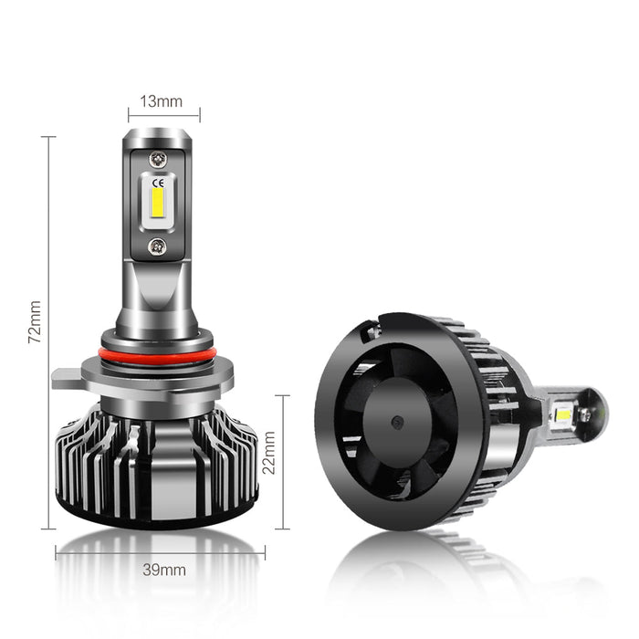 TS-CR HIR2 9012 LED Kits Bulbs for Cars, Trucks, 6500K Xenon White -Alla Lighting