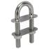 U-BOLTS - WELDED FACE PLATE - STAINLESS STEEL