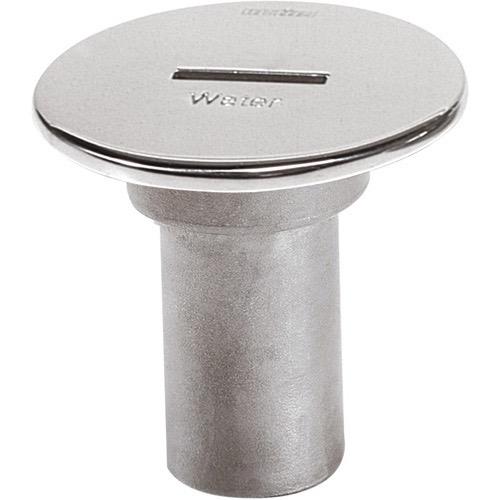 Deck Filler - Water - 38mm Stainless Steel with Slotted Cap - Bosuns Boat