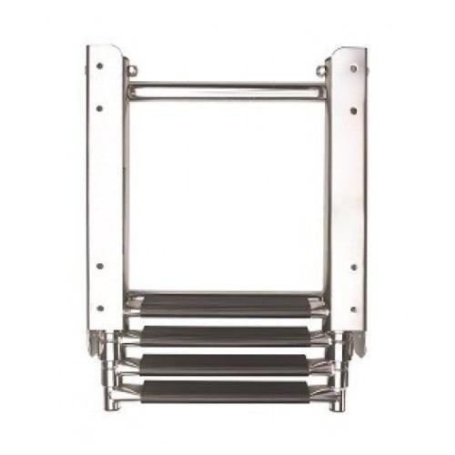 Vetus Telescopic Boarding Ladder - AISI 316 Stainless Steel - 4 Steps - 1165mm Extended - Bosuns Boat