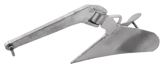 Viper 5kg Galvanised Plough Anchor