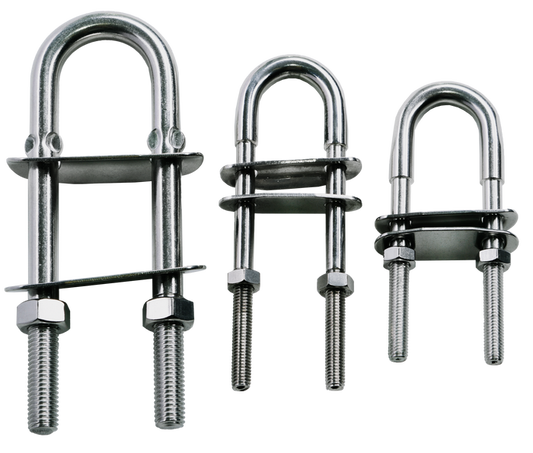 Viper Heavy Duty Stainless Steel Bow U-Bolt - 160 x 60 x 10mm