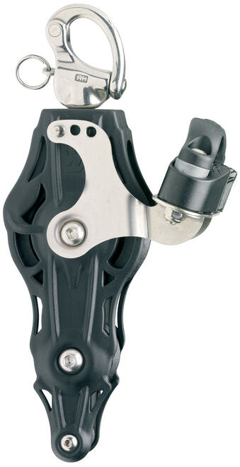 Wichard Fiddle ball bearing block - 70 - Swivel snap shackle becket & cam