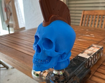 Yondu Inspired Skull Tow Ball Ornament – 3D Printed Guardians of the Galaxy Hitch Accessory