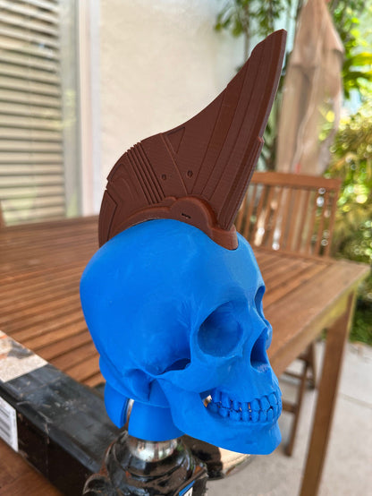 Yondu Inspired Skull Tow Ball Ornament – 3D Printed Guardians of the Galaxy Hitch Accessory