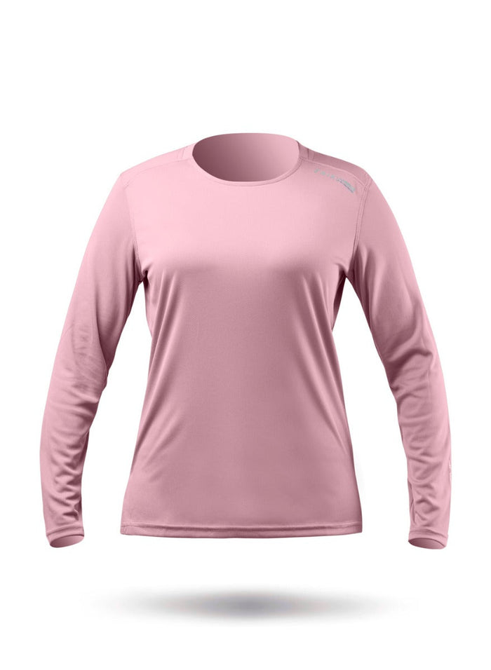 Zhik Womens UVActive Long Sleeve Top - Pink-SSS